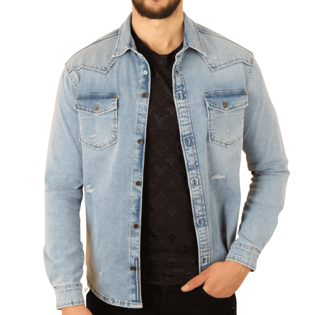 chemise jeans