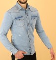 chemise jeans