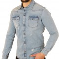 chemise jeans