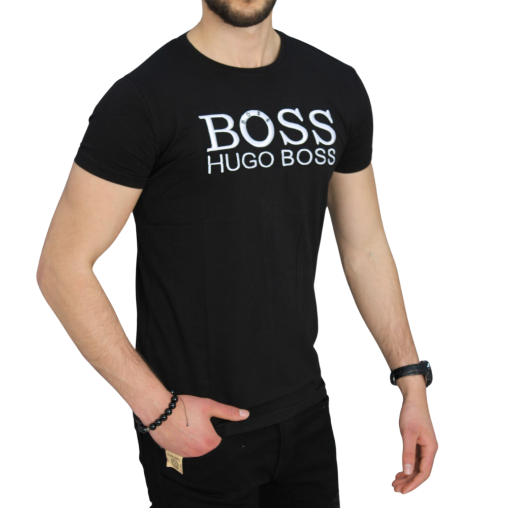 T shirt hugo boss discount noir