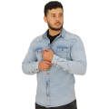 chemise jeans  f1443-1