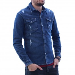 chemise jeans